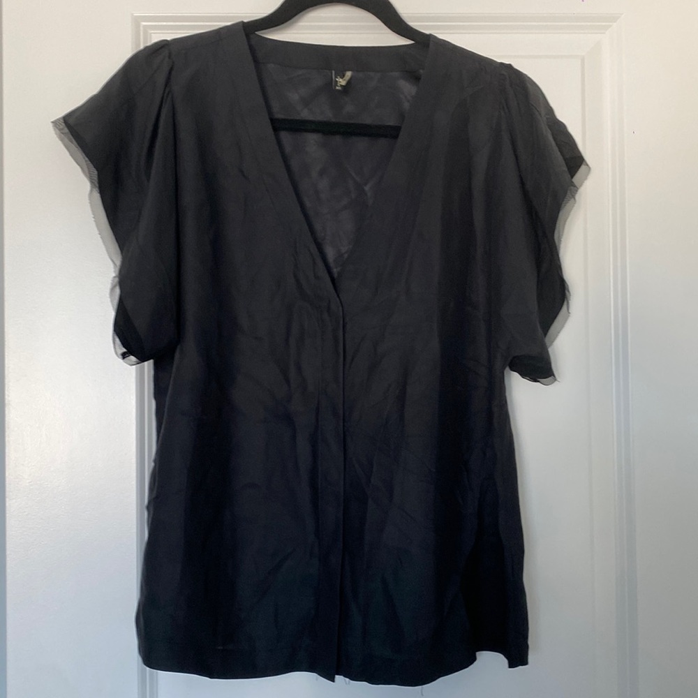 Black professional blouse
